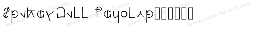 BrokenDoll Regular字体转换